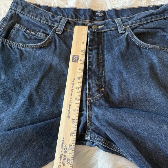 Tyndale FR Flame Resist Jeans Mens 36x30.5 Relaxed Fit Carpenter F290T ARC 15 - Picture 8 of 10